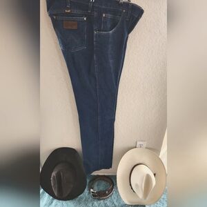 Wrangler mens slim dress jeans